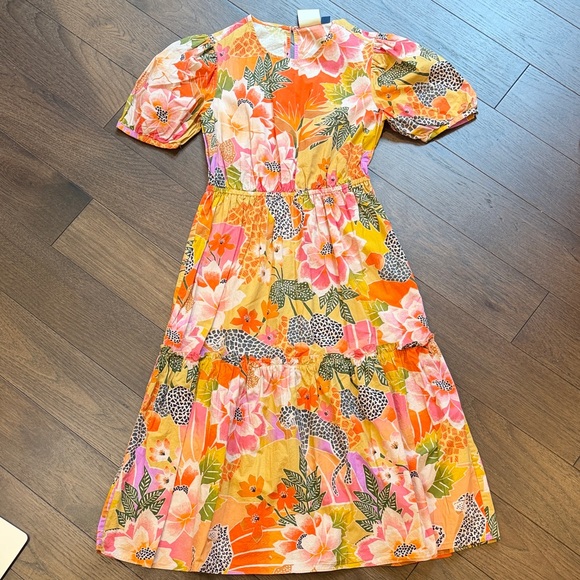 FARM Rio Maribel Floral Maxi Dress Size XS C22-022 - Picture 3 of 10